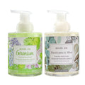 ROMIIE ZOI Foaming Hand Soap with Gift Box - 500ml/ 16.8 fl.oz - Variety Pack of 2 (Eucalyptus & Mint,Geraniumt)