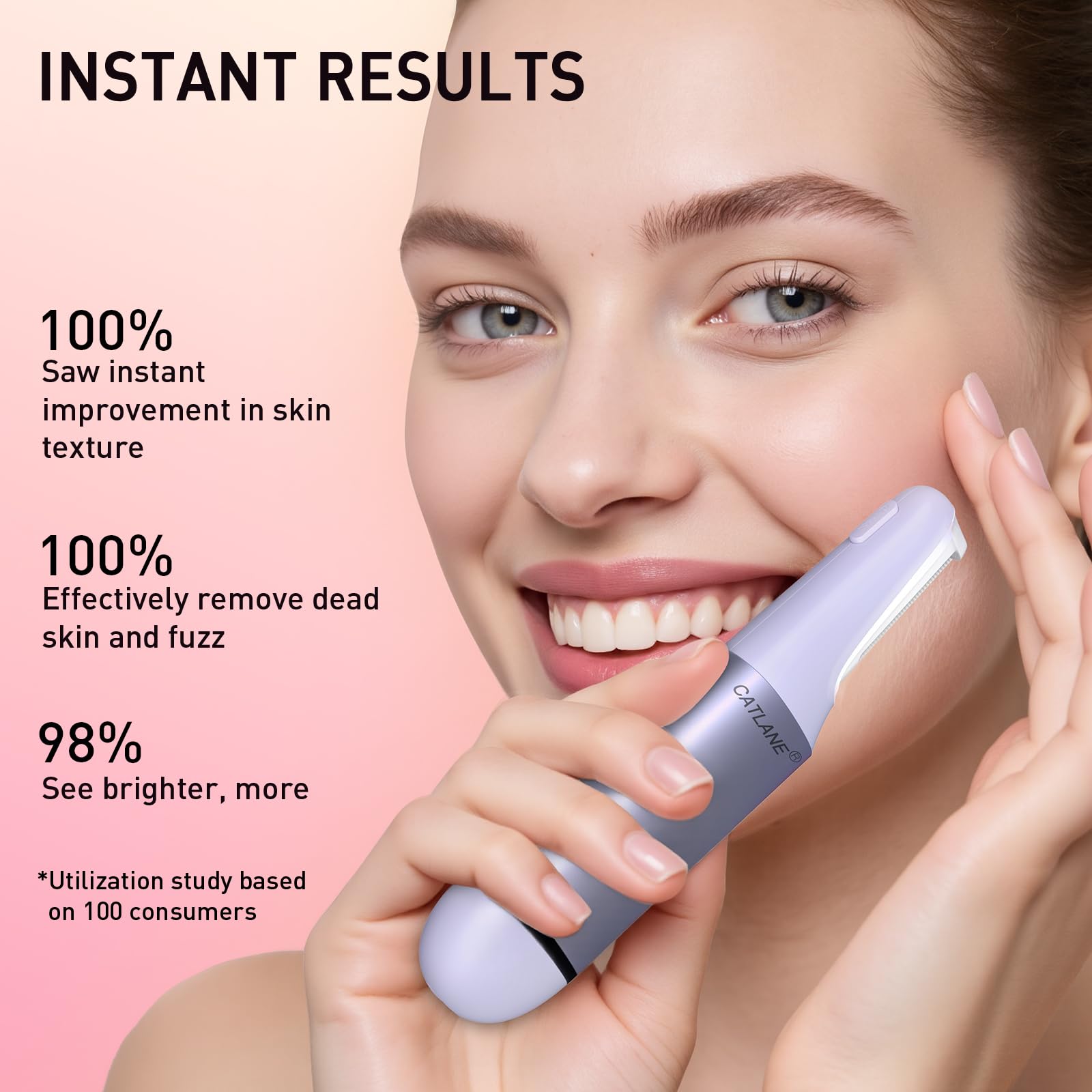CATLANE Beauty, Dermaplaning Blade Refills, 10 Dermaplaning Blades Compatible with Catlane, Galtxen, WLU, and BNU Dermaplane Razor, Device Not Included