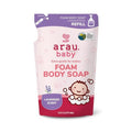 Arau Baby Foam Body Soap - Natural Plant-Based Lavender Wash for Infants & Toddlers | 15.21 Fl Oz