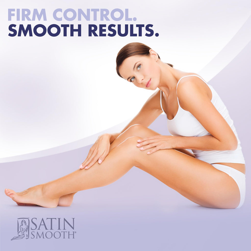 Satin Smooth Firm Sugar Paste – Natural Sugaring Hair Removal for Sensitive Skin, Bikini & Delicate Areas, 42.3 oz