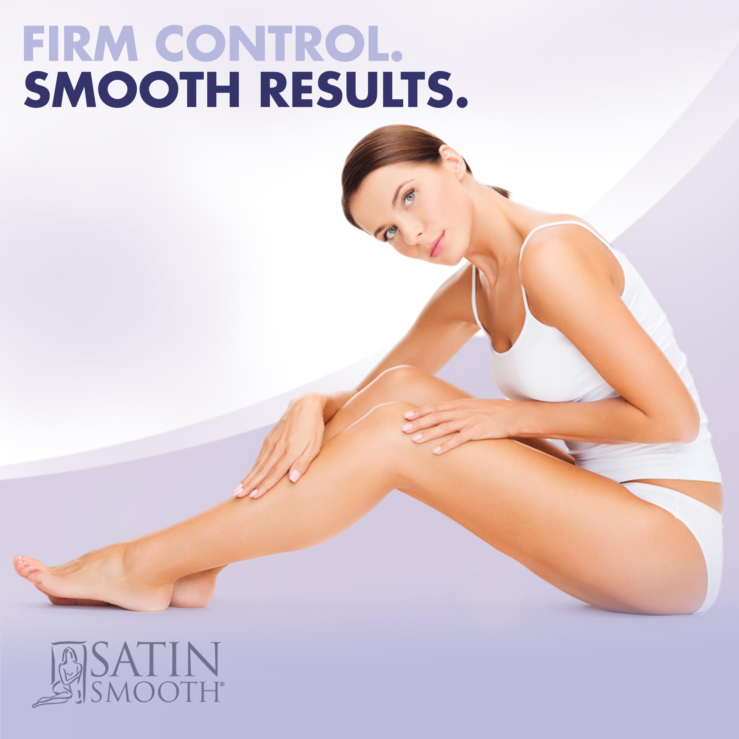 Satin Smooth Firm Sugar Paste – Natural Sugaring Hair Removal for Sensitive Skin, Bikini & Delicate Areas, 42.3 oz