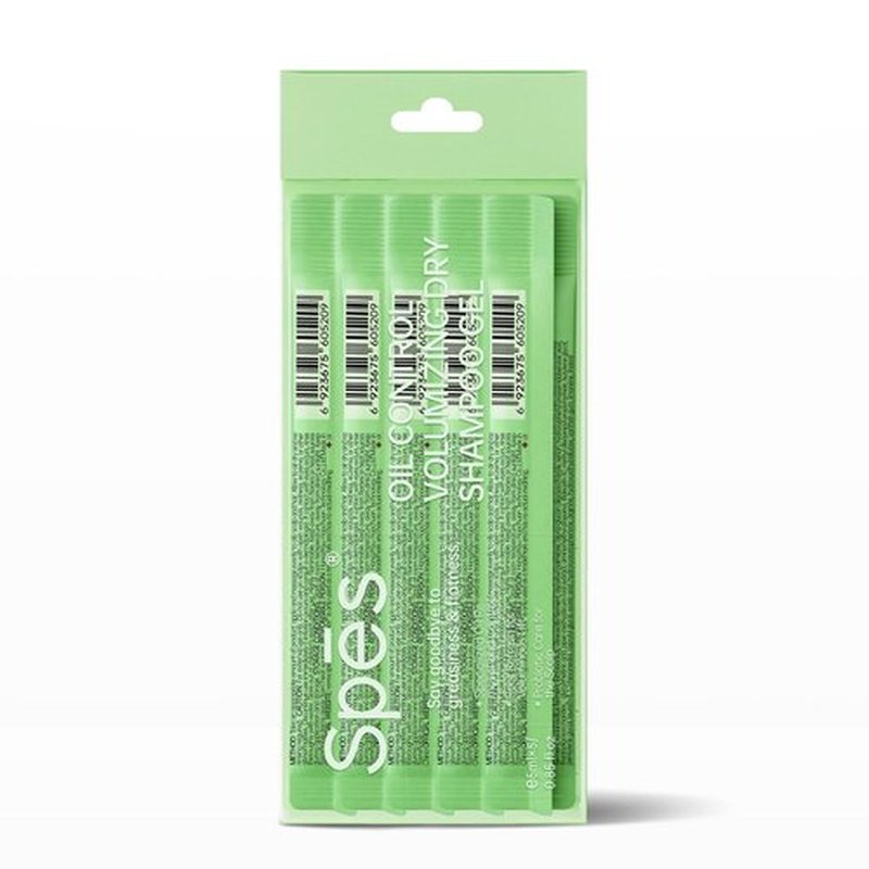 Skiennix Dry Shampoo - Oil Control Volumizing Gel with 24-Hour Oil Control | 5ml x 5, Cedar Scent