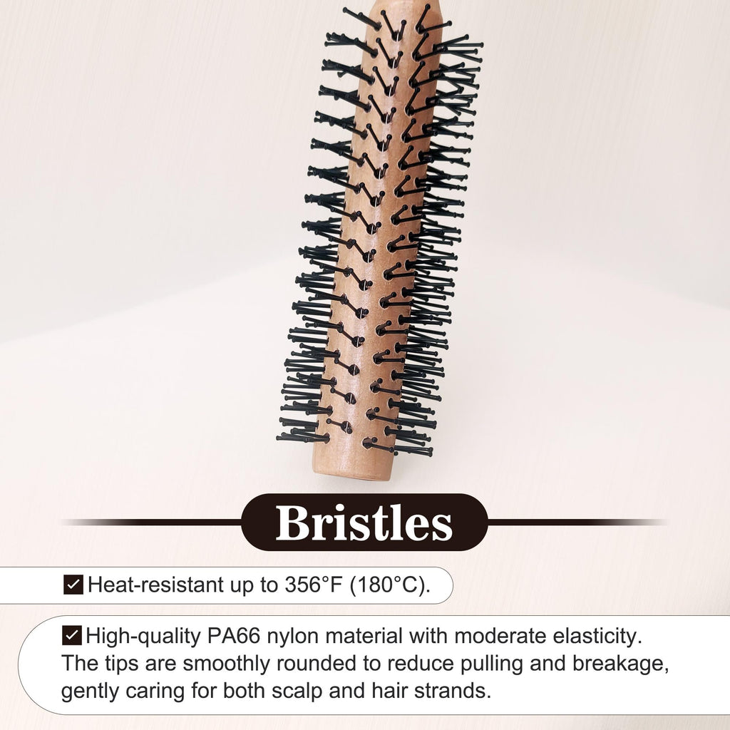 SUNBIRD Round Hair Brush for Short Hair, RPM 12 Row