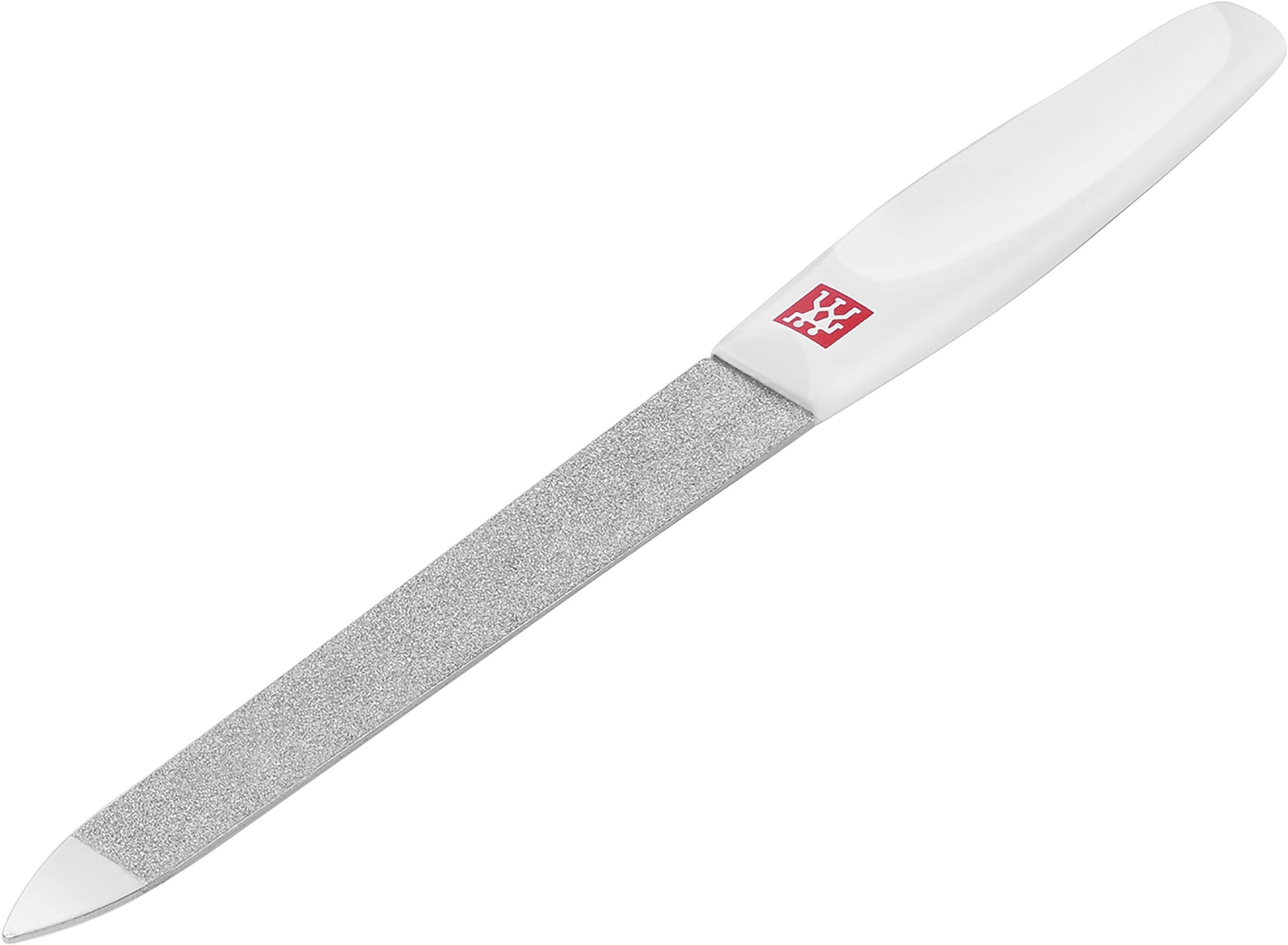 ZWILLING Nail File (Sapphire Coating, Polished File tip for Cleaning Nails), White, 6.3 inches