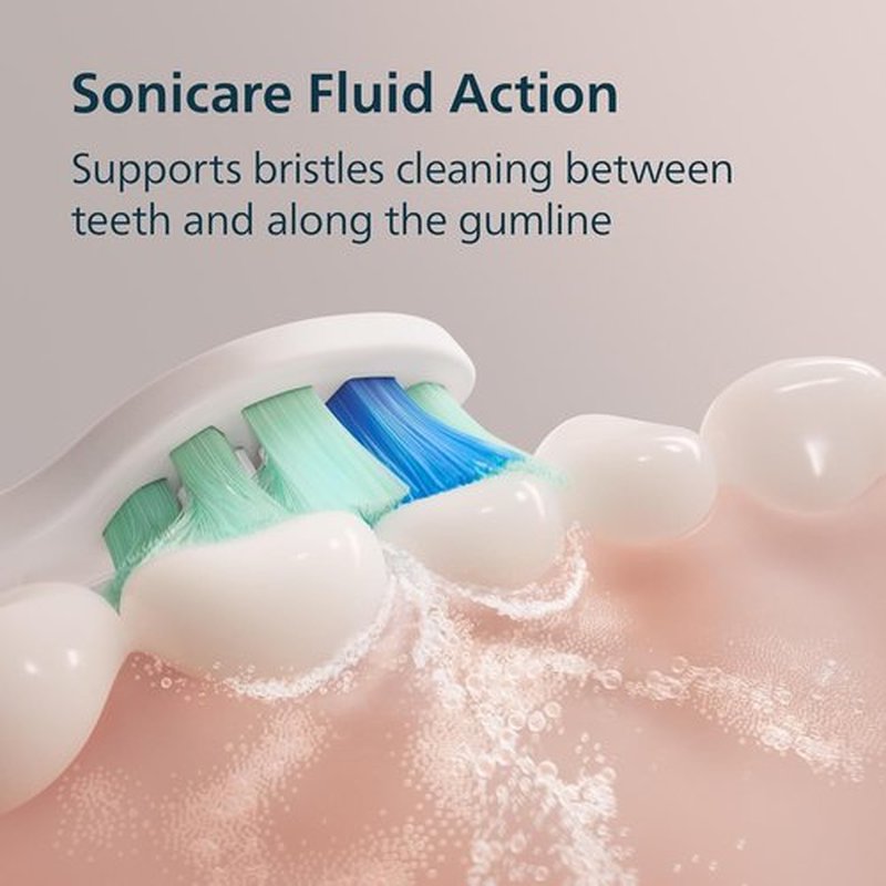 Philips Sonicare 4100 Series Electric Toothbrush - Advanced Sonic Technology, Pressure Sensor, Black | Model HX3681/24