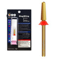 Small Cone Tapered Nail Drill Bit, 3/32’’ Tungsten Carbide Bit for False Nail/Press-On Nails Application, Soft/Hard Gel Removal Cuticle Trimming, Two-Way Rotation, Manicure Pedicure Tools, Fine