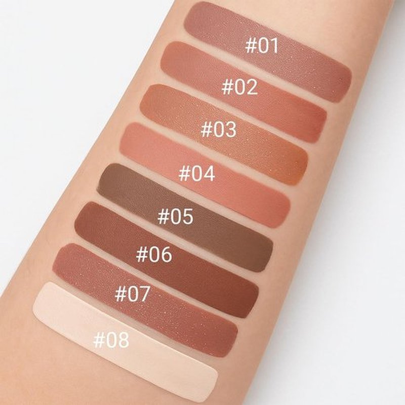Erinde Liquid Eyeshadow - Matte Cream Formula, Buildable & Blendable, 8 Colors Available | Waterproof & Vegan