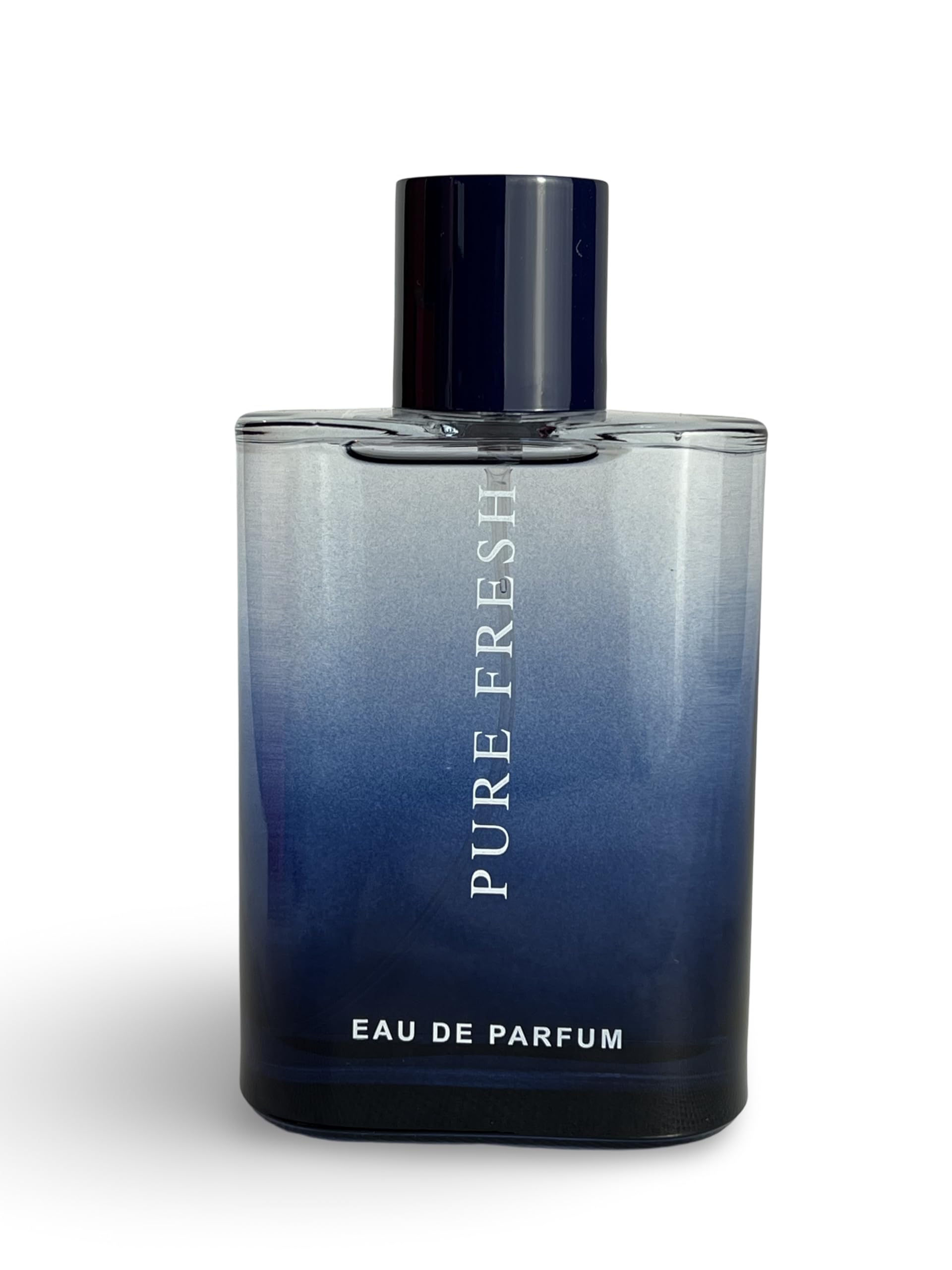 PURE FRESH Eau de Parfum for Men, 3.4 Fl Oz, Warm, Woody, Floral Scent