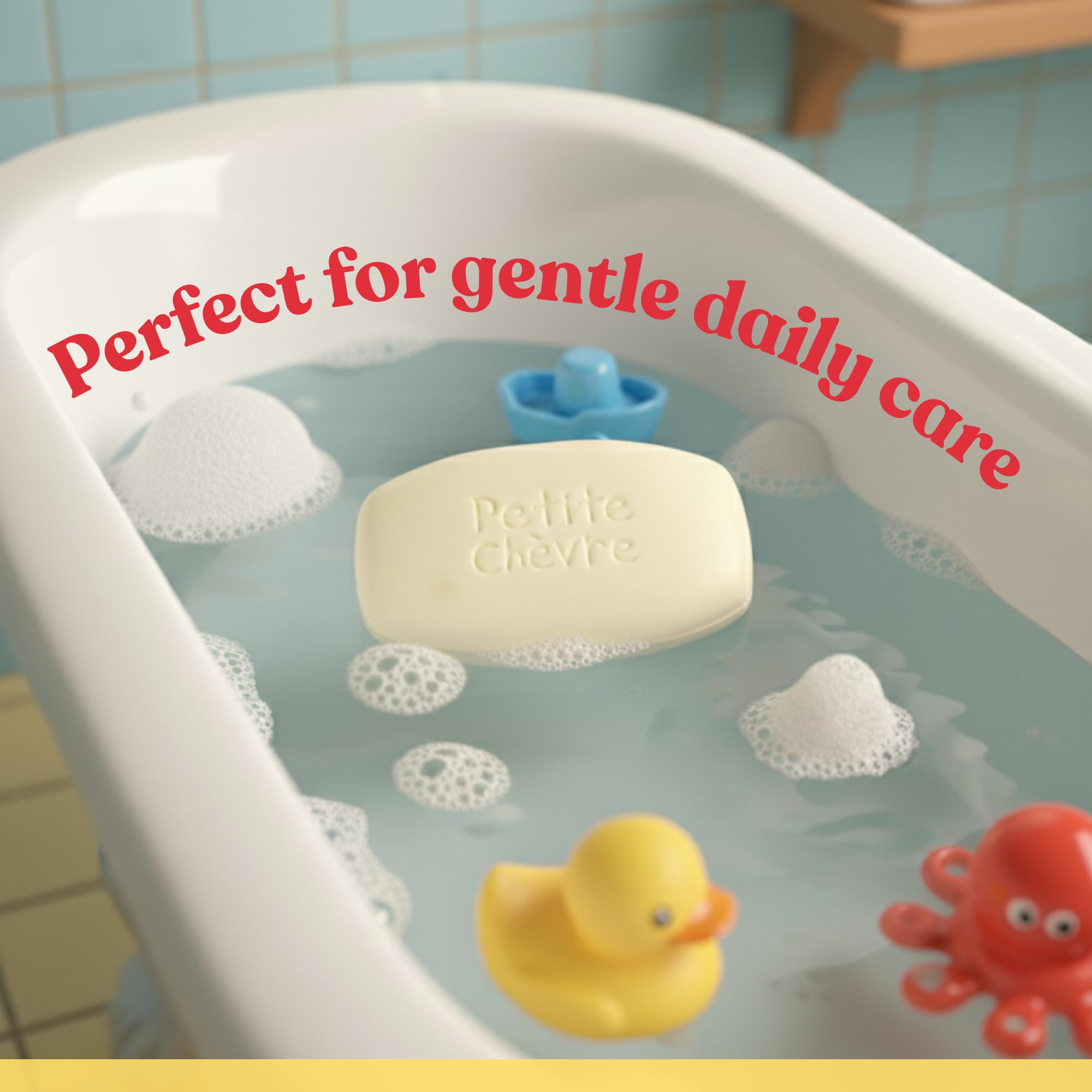 Li’l Goat’s Gentle Goat Milk Soap, 3×90g Pack, Mild Moisturizing Bar for Sensitive Skin, Made with Fresh Canadian Goat Milk (Original)