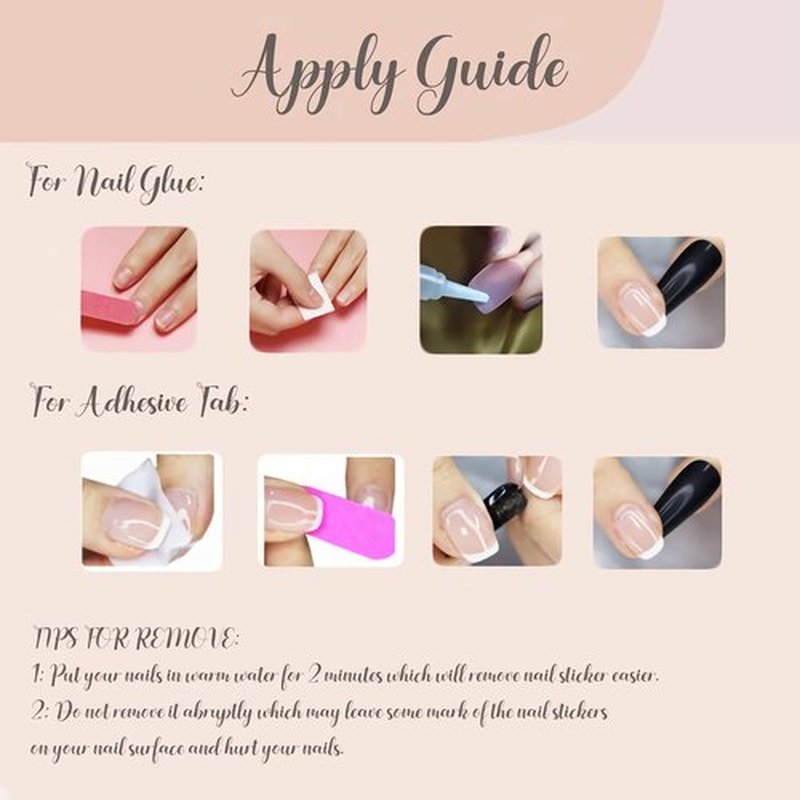 BABALAL French Tip Press on Nails Medium Square Fake Nails Black Pink Glue on 3d Star Charm 24Pcs Rhinestone Squoval Artificial Cute False Acrylic Nails for Women and Girls