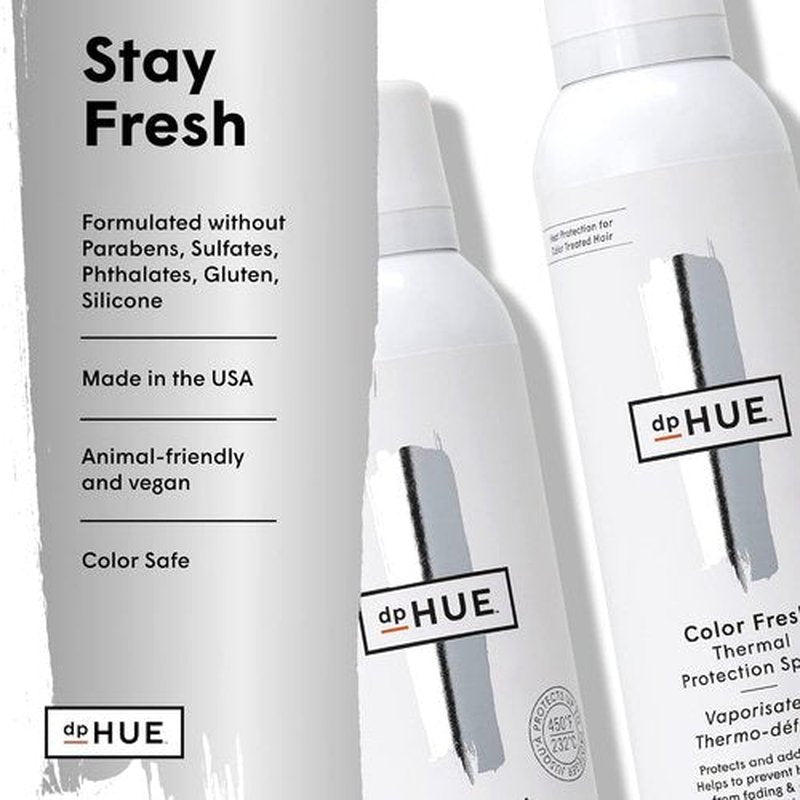 dpHUE Color Fresh Thermal Protection Spray - 5 oz | Protects Hair from Heat, Fights Frizz & Adds Shine