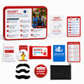 VANCON Funny Gag Gift Emergency Kit – Hilarious Practical Joke Survival Kit, Novelty White Elephant Gift for Adults