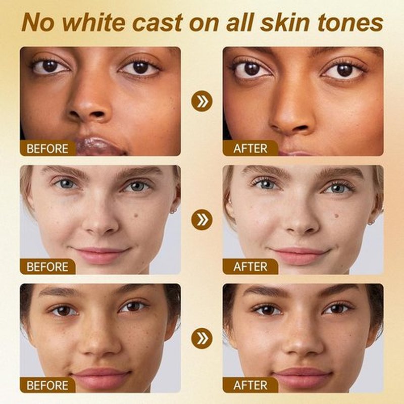 Skiennix Face Sunscreen SPF 50 - Invisible Broad Spectrum Primer | Oil-Free, Reef Safe, 1.69 Fl Oz