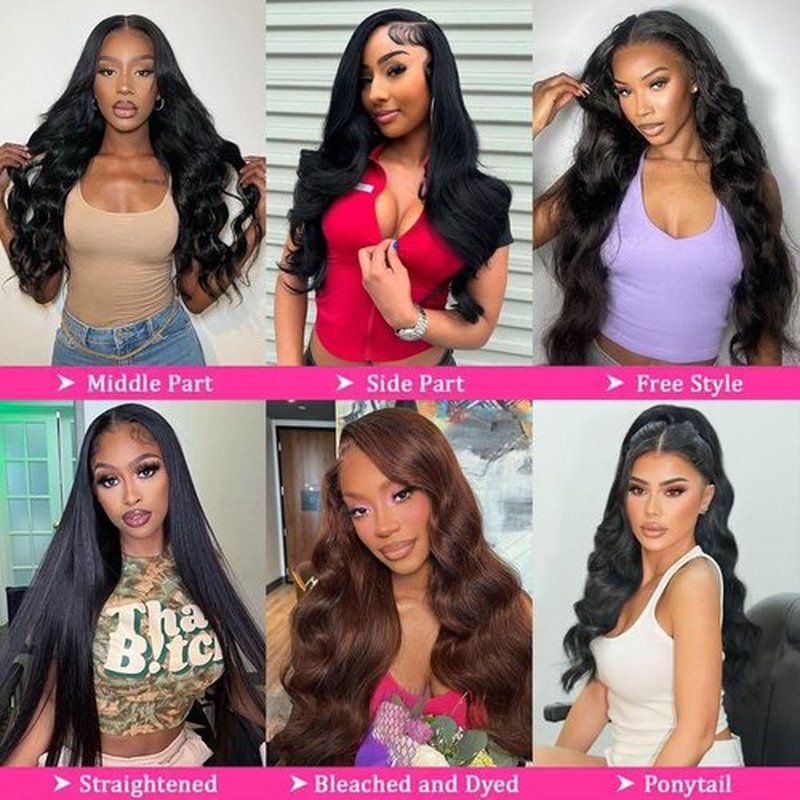 PIAPIA 16A Raw Body Wave Human Hair Bundles Human Hair 100% Unprocessed Brazilian Boutique Virgin Hair Extensions,Double Wefts,Triple Lifespan (Body Wave 1 Bundle, 22 inch)