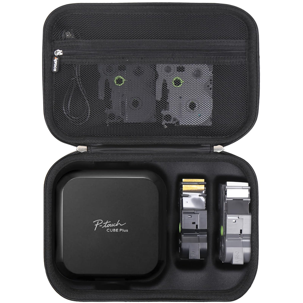 Aproca Case Compatible with Brother P-touch PT-P710BT CUBE Plus Bluetooth Label Maker, Portable Storage Bag for Accessories (Case Only)