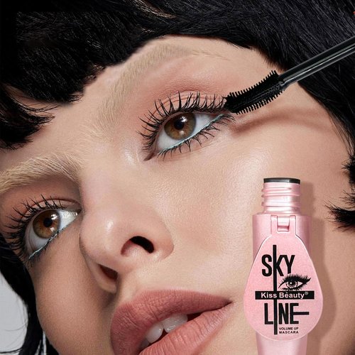 Skiennix Black Natural Eye Makeup Mascara - Defines Lashes & Sculpt Brows, Cruelty-Free & Vegan | 1 Count