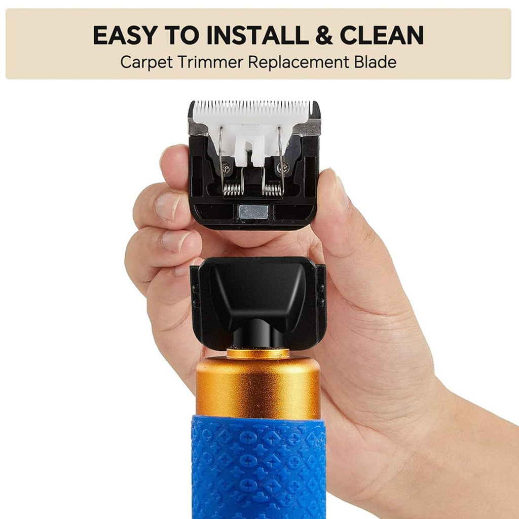 Wuden Rug Tufting Trimmer Replacement Blades, Fits for All 200W Carpet Trimmer Tufting(12PCS)