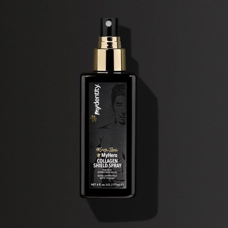 MyDentity MyHero Collagen Shield Spray - 6oz Leave-In Conditioner | Heat Protection Up to 450°F