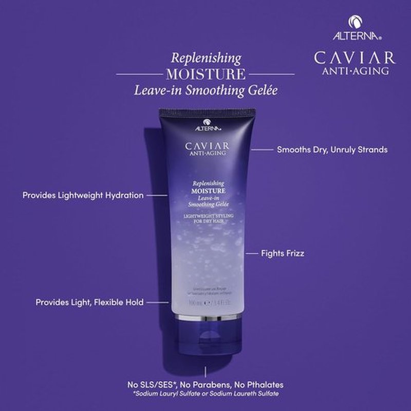 Alterna Caviar Anti-Aging Leave-In Smoothing Gelee - Lightweight, Sulfate-Free Moisture for Dry Hair