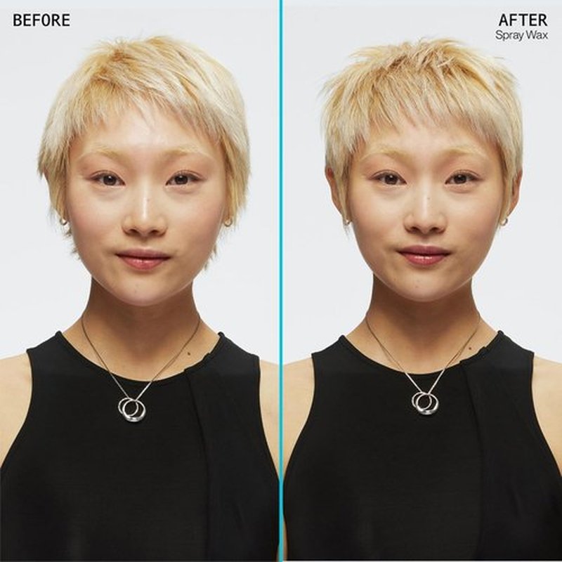Redken Spray Wax | Invisible Texture Mist for All Hair Types - High Impact Finishing Spray for Volume & Satin-Matte Finish