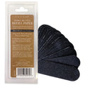 Cuccio Naturale 50-Count Black 80-Grit Pedicure File Refills – Coarse, Water-Resistant, Disposable Abrasive Sheets for Professional Foot Care – Fits Cuccio Stainless Steel Pedicure File