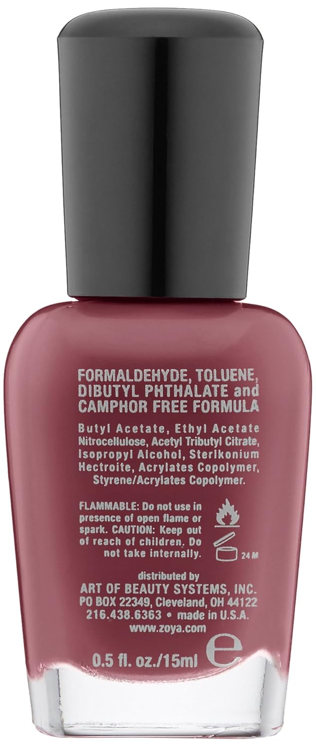 Zoya Nail Polish - Aubrey | Long-Lasting, Chip-Resistant Formula - 0.5 Fl. Oz.