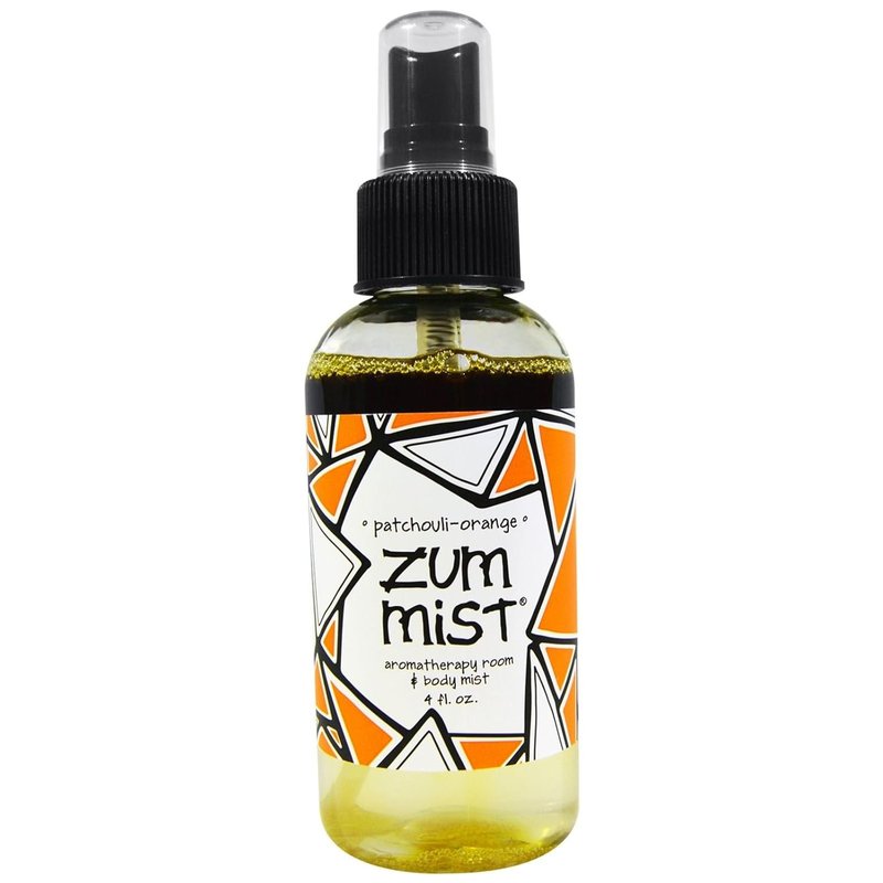 Zum Mist | Patchouli Orange Room and Body Spray - 4 Fl Oz for Invigorating Aromatherapy