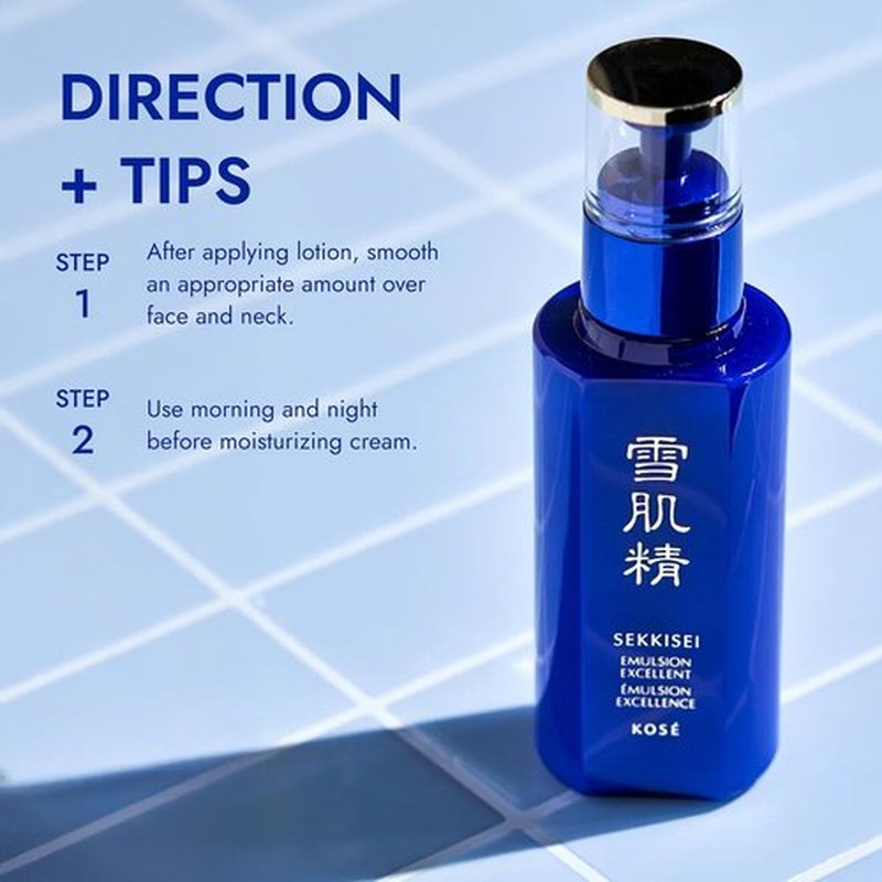 SEKKISEI Emulsion - Hydrating Face Serum for Radiant Skin | 4.7 Ounce (140mL)