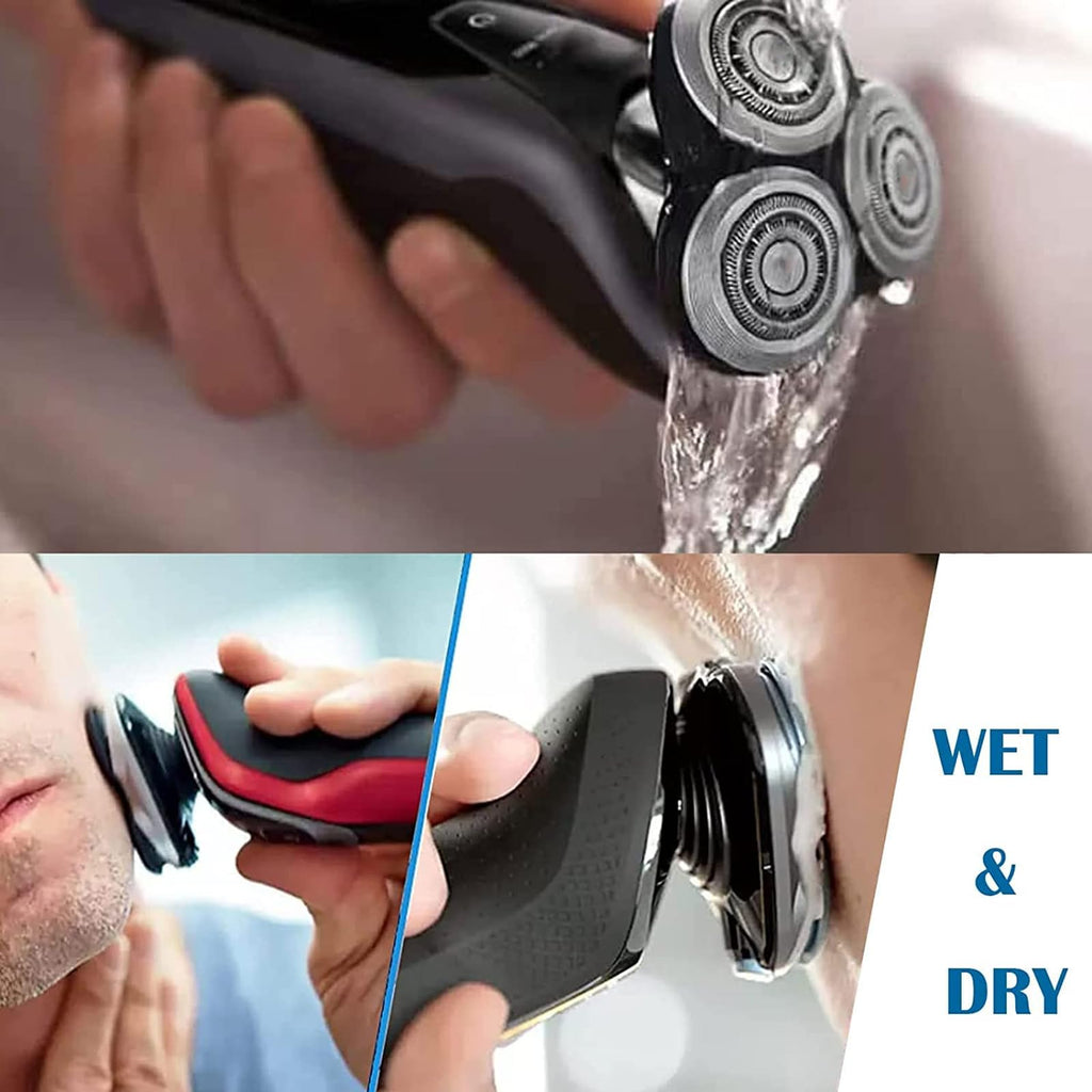 Suleto SH60/72 Replacement Head Compatible with Philips S6000 Razors, SH60 Replacement Blades Compatible with Norelco Series 6000 Shaver, SH60 Shaving Head Replacement for S6880/81, S6810/82, S6850/85