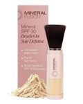 Mineral Fusion Brush-On Powder Sunscreen SPF 30 - Translucent Natural Face Protection | Hypoallergenic & Travel-Friendly