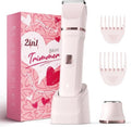 Risina Bikini Trimmer for Women - Painless Electric Razor for Smooth Skin | Cordless & Waterproof, Easy to Clean
