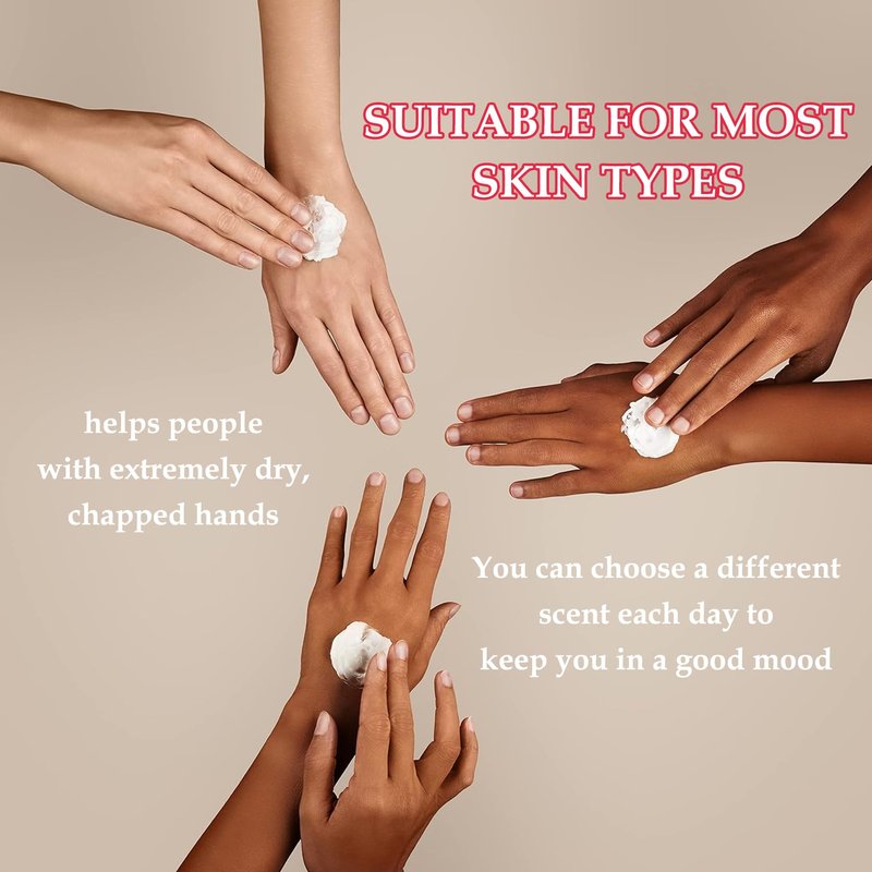 ZZCQzeze 22PCS Hand Cream Gifts Set,Hydrating Mini Hand Lotion for Dry Skin,Non-greasy Bulk Hand Cream Travel Size,Small Hand Lotions Set,Moisturizing Moisturizer for Birthday Gifts for Women