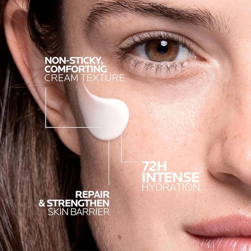 La Roche-Posay Hyalu B5 Anti-Aging Face & Neck Cream - Firming Moisturizer with 3 Types of Hyaluronic Acid | 1.7 fl oz, Fragrance-Free