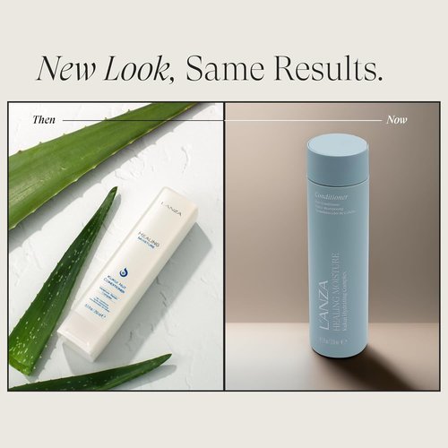 L'ANZA Healing Moisture Conditioner - Deep Hydration & Frizz Control for Dry, Damaged Hair | Color Safe, Sulfate Free