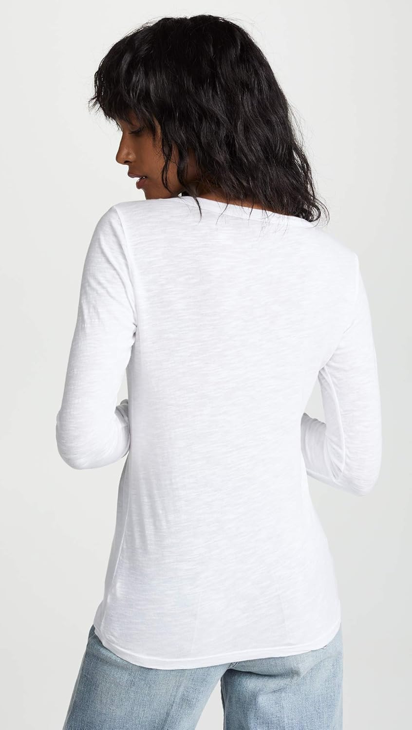 Velvet by Graham & Spencer Women's Lizzie Long Sleeve Tee - Soft, Comfortable Fit | Perfect for Layering