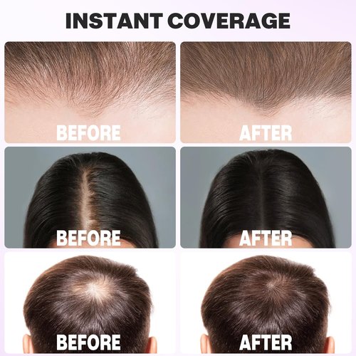 Acomler Instantly Root Cover Up Hairline Shadow Powder, 0.35 Ounce Root Touch Up Hair Color, Gray Hair Coverage Concealing, Hair Powder for Women Men with Eyebrows,Beard Line,Bald Spots (Light Blonde)