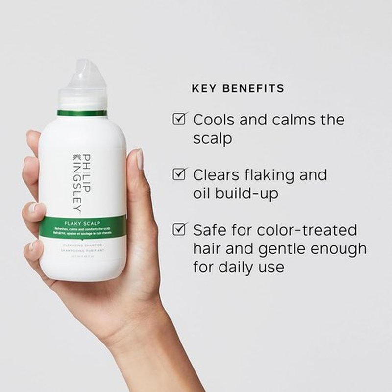 PHILIP KINGSLEY Flaky Scalp Shampoo - Soothing Cleansing for Dry & Oily Scalps | 8.45 oz