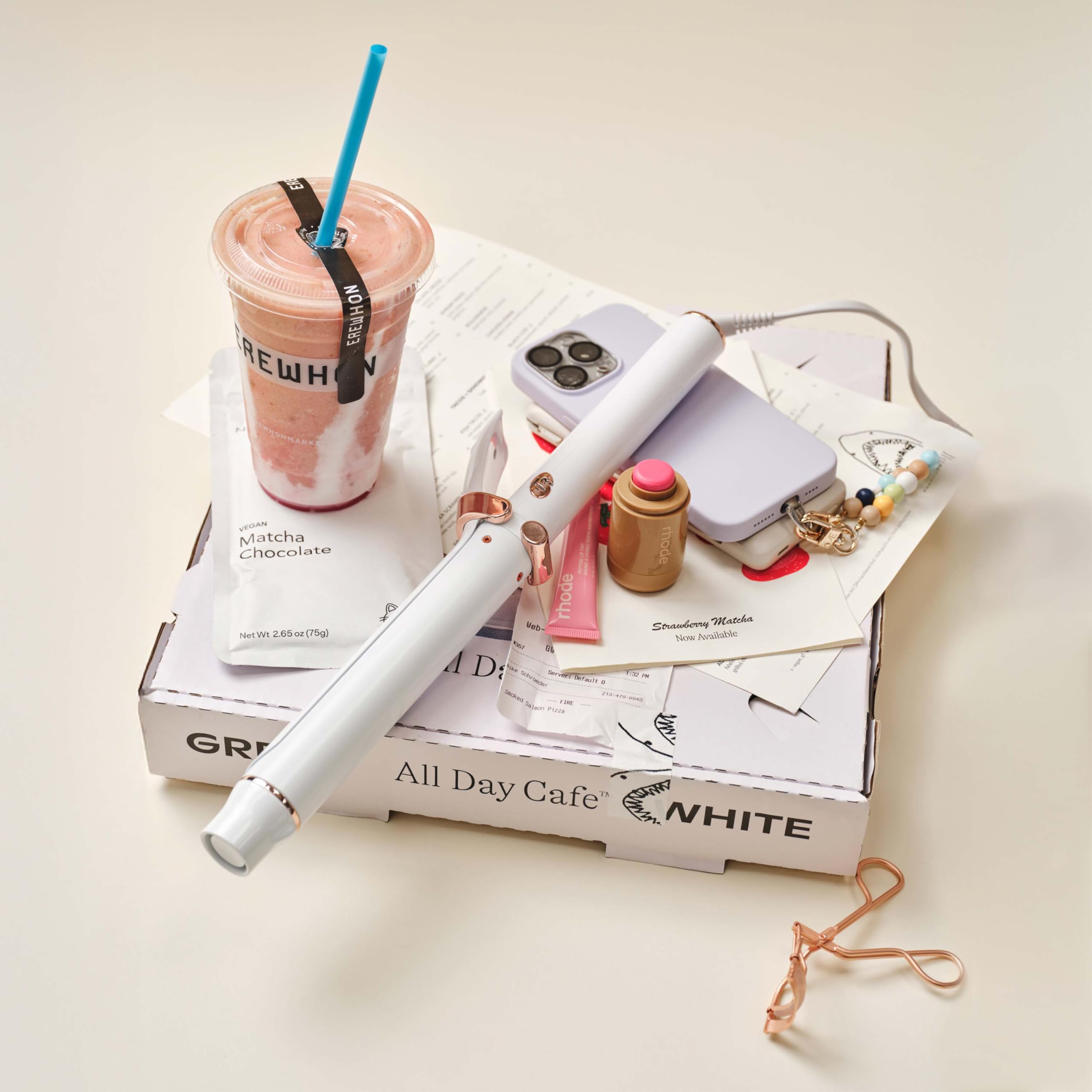 T3 SinglePass Curl X Extra-Long Barrel 1", 1.25", 1.5" Curling Iron with 9 Heat Settings and Ceramic Barrel for Fast Styling and Lasting Results on All Hair Types