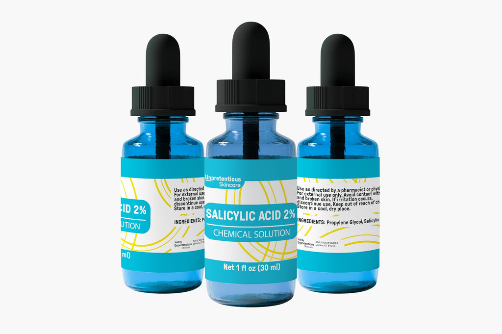 Unpretentious Salicylic Acid 2% Solution, Facial Serum (30 mL)