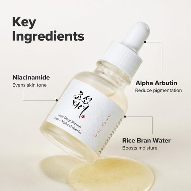 Beauty of Joseon Glow Deep Serum - Rice Alpha-Arbutin for Moisturizing Uneven Skin Tone | 60ml (2 Fl.Oz)