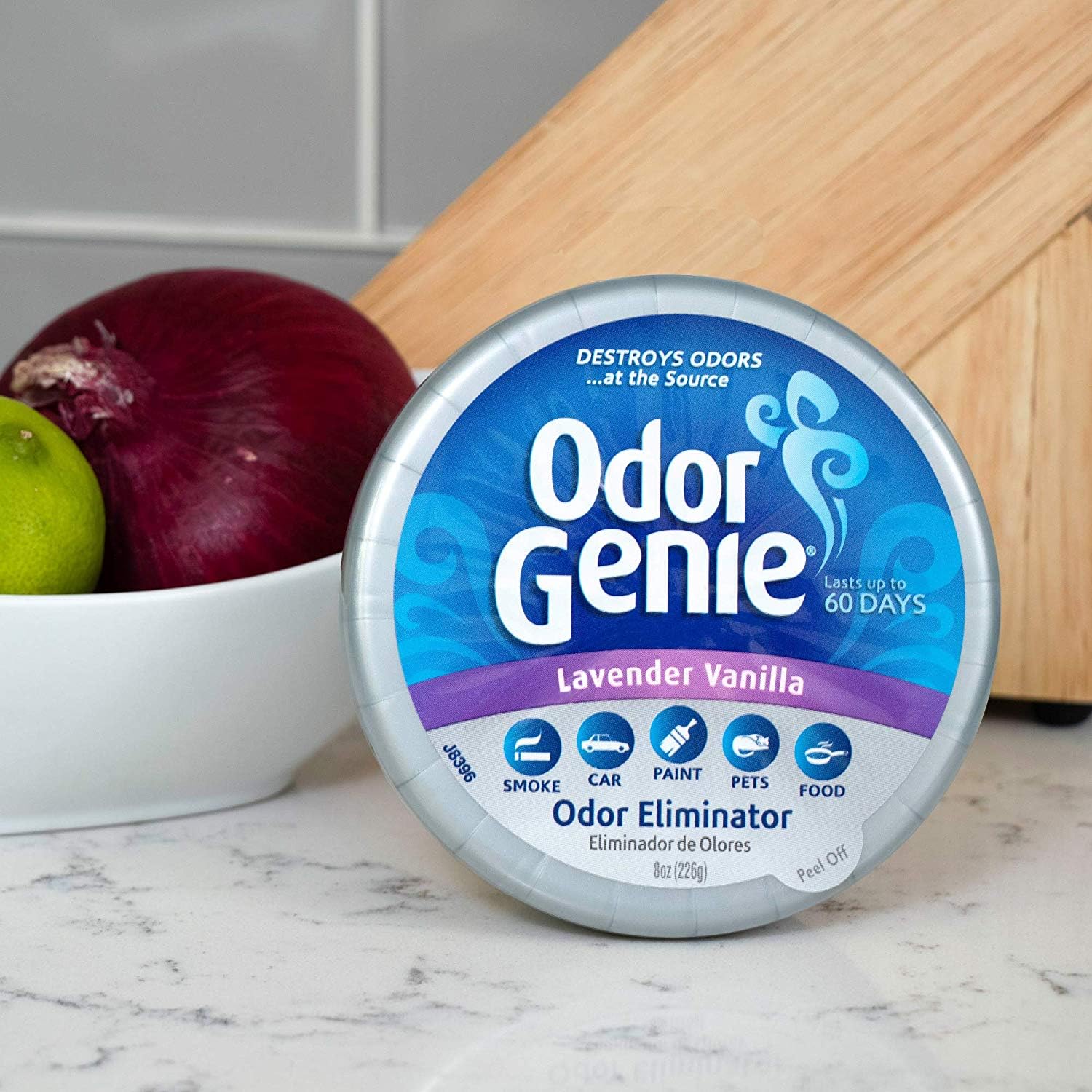 Odor Genie Odor Eliminator with Lavender Vanilla Fragrance-8 oz