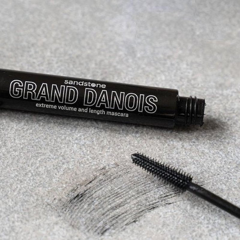 Sandstone Scandinavia Hypoallergenic Mascara for Sensitive Eyes - Black | Smudge-Proof, Sweat-Resistant, Vegan