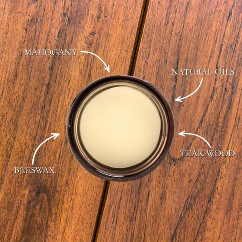 GRIT Beard Balm Outlaw - All-Natural Leave-In Conditioner Wax | Styles, Strengthens & Softens Beards (1.6 oz)