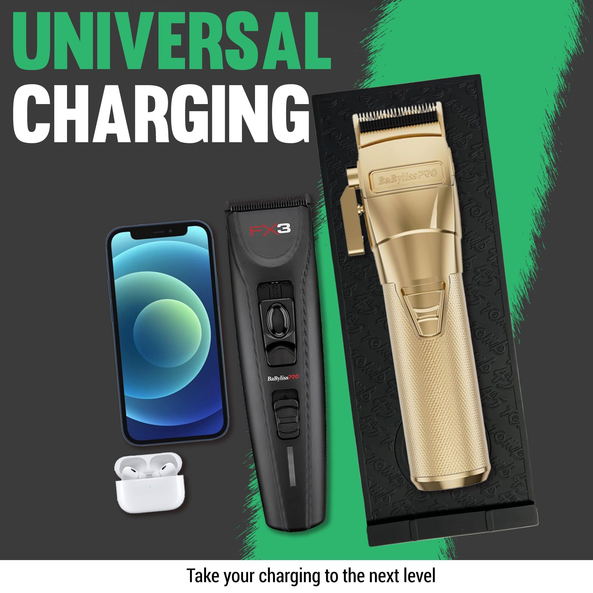Tomb 45 Expansion Charging Mat - Wireless Charging Mat - Stylish Barber Tools