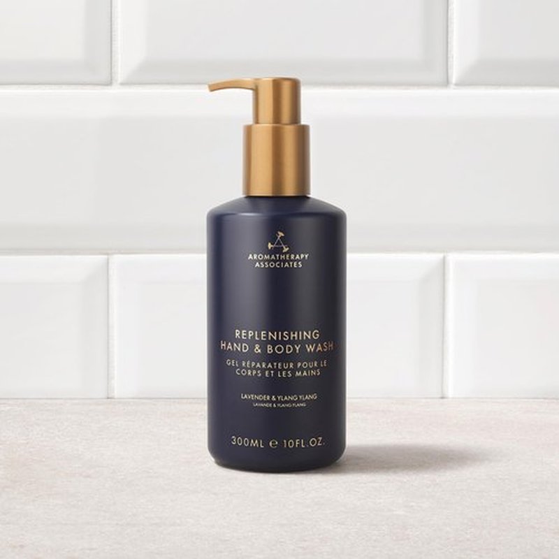 Aromatherapy Associates Balance Replenishing Hand & Body Wash, Moisturizing Liquid Hand Soap & Bath Wash for Women & Men, Hydrating Daily Skincare, 10 fl. oz.