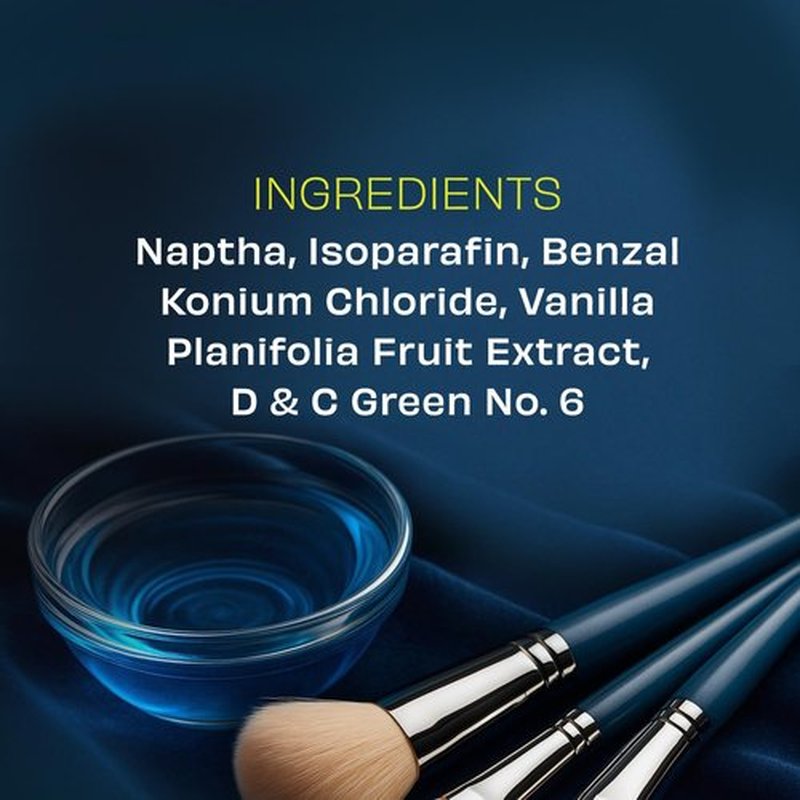 Original Makeup Brush Cleaner - Professional Quick-Drying Cleanser for Waterproof Makeup - 16 oz