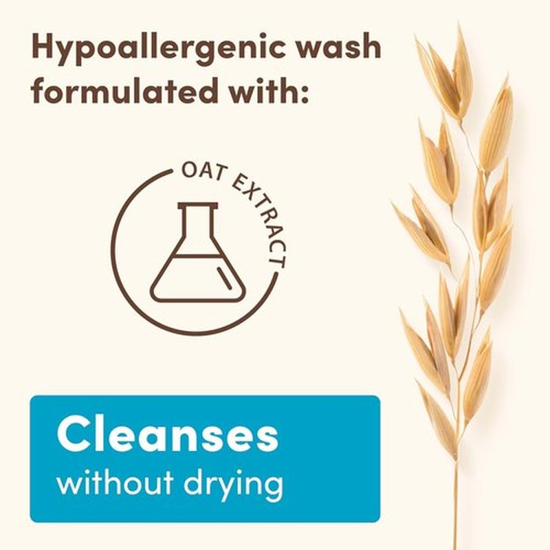 Aveeno Baby Daily Moisturizing 2-in-1 Wash & Shampoo - Gentle Cleanser with Shea Butter & Oat Extract | 12 fl. oz