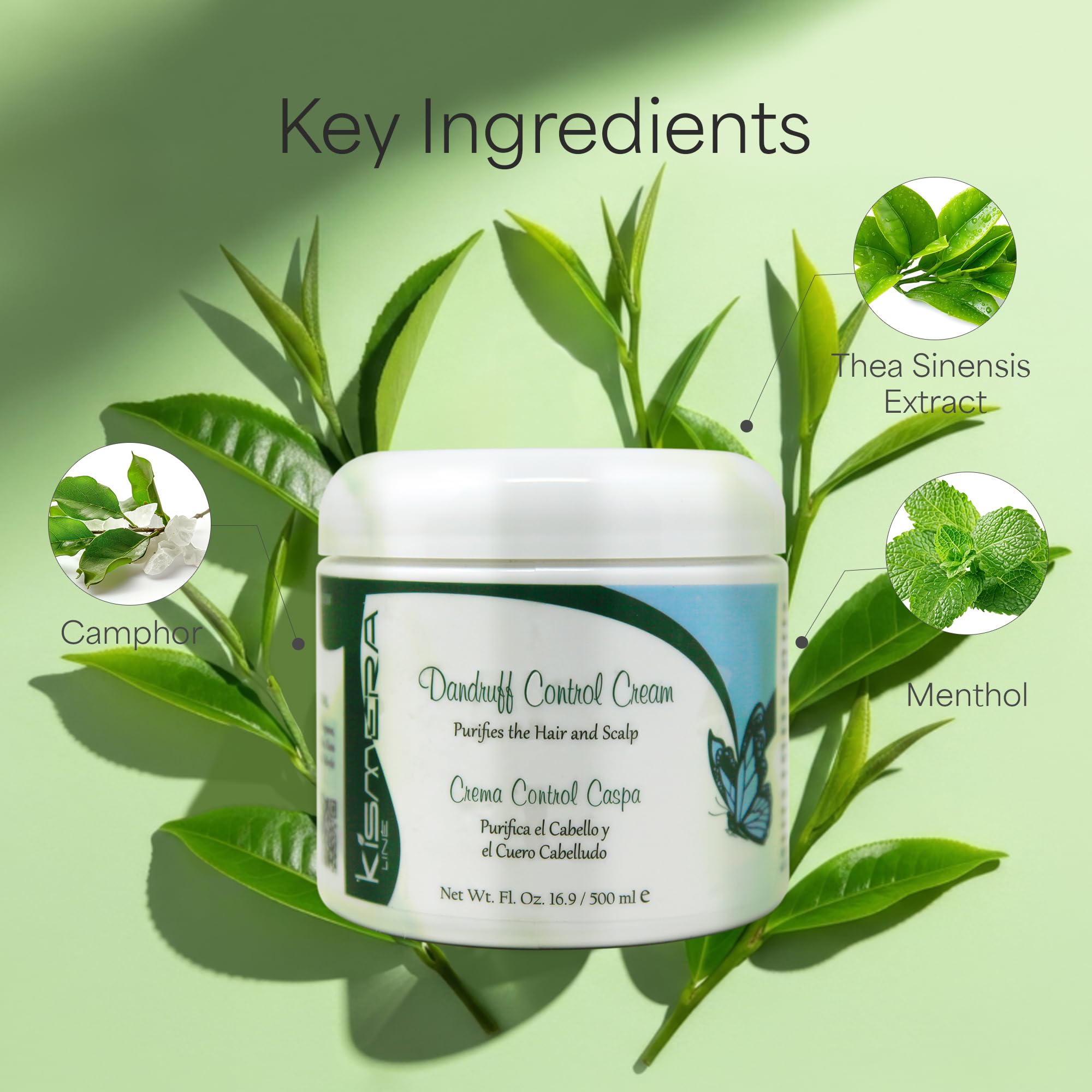 Kismera Dandruff Control Cream 16.9oz