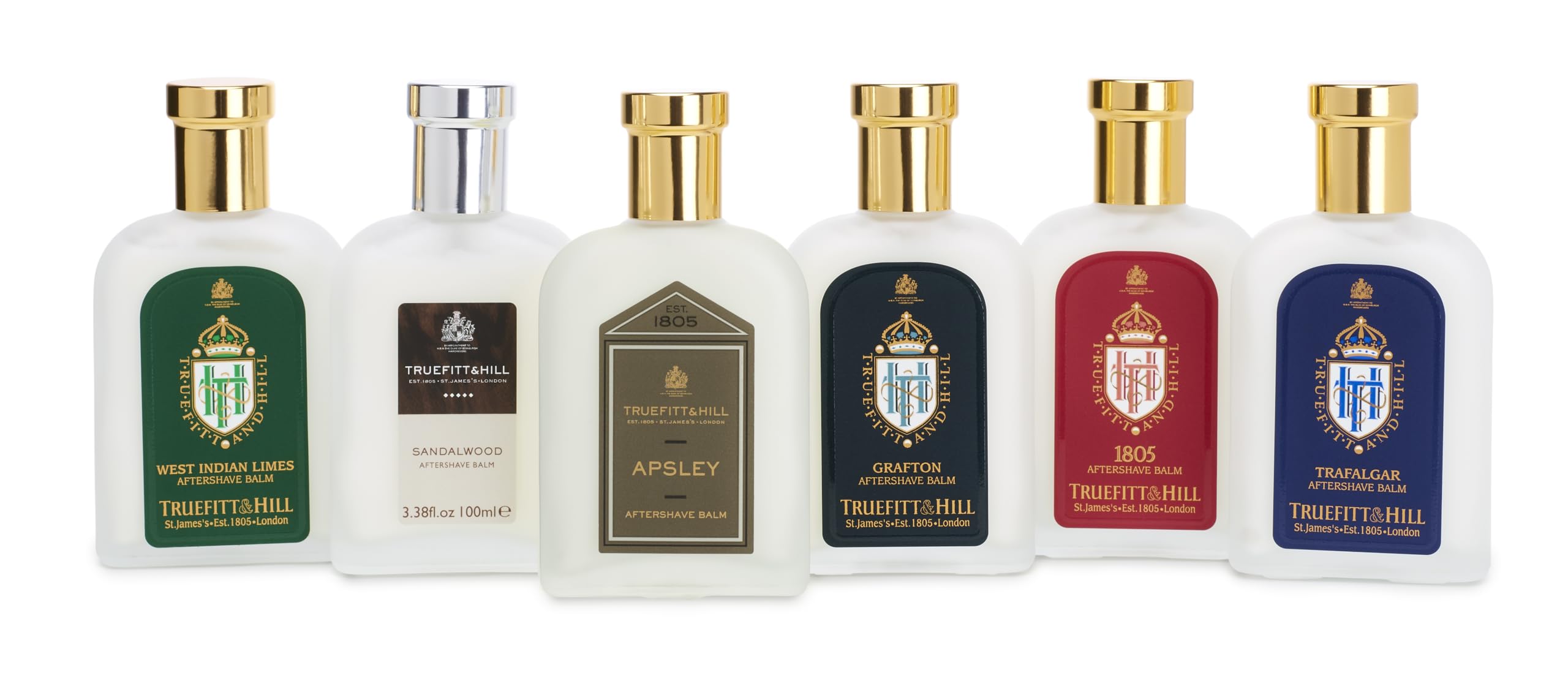 Truefitt & Hill Sandalwood After Shave Balm for Men, Fresh Classic scent, 3.38 oz.