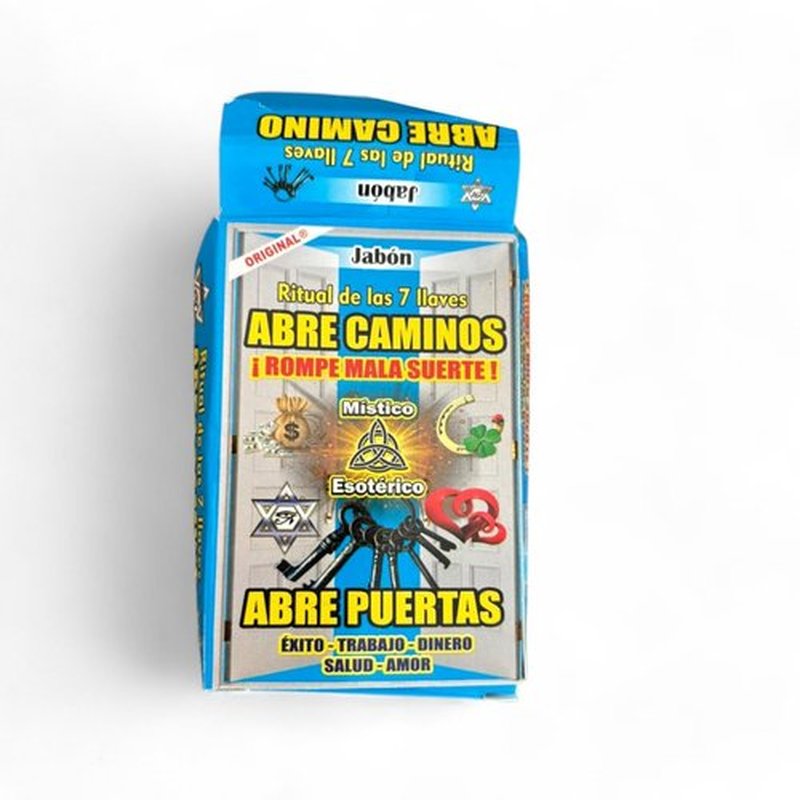 Road Opener bar soap, Jabon Abre Caminos, use it to attract new opportunities in life, jabon esoterico